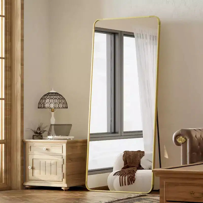 Miroir pleine longueur 66 x 23 avec coins arrondis
