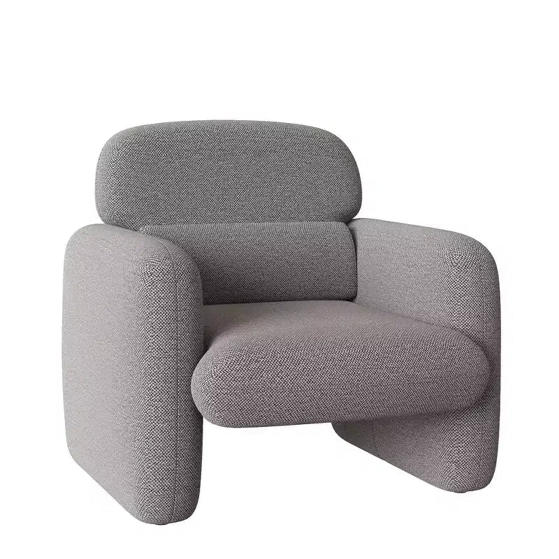 Fauteuil d'appoint de style moderne avec cadre en bois, fauteuil de lecture confortable pour salon, chambre à coucher, appartement