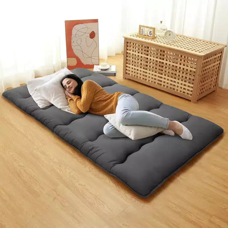 Matelas Futon Japonais, Matelas de Sol Pliable, Tapis Tatami pour Maison, Matelas de Camping