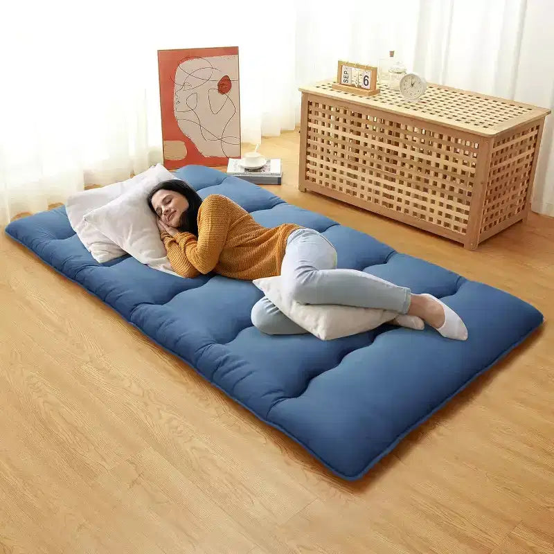 Matelas Futon Japonais, Matelas de Sol Pliable, Tapis Tatami pour Maison, Matelas de Camping