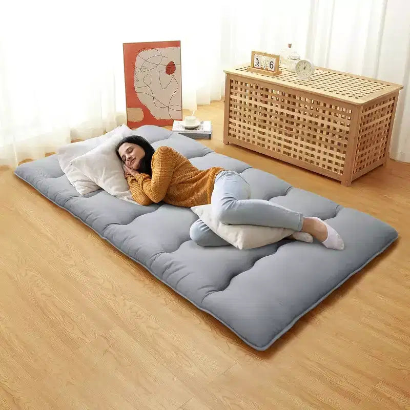 Matelas Futon Japonais, Matelas de Sol Pliable, Tapis Tatami pour Maison, Matelas de Camping