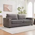90 Modern Sofa 2-Seater Couches, Chenille Sofas with Extra Large Seat Width & Depth,USB/Type-C Charging Port & Side Pocket, Medium Firm Sofa Cushion