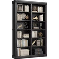 74.5 High Bookshelf With 2 Rows of Storage Space, 6-Layer Double-Width Bookshelf, Spacious Freestanding Bookcase for Living Room, Office, Library