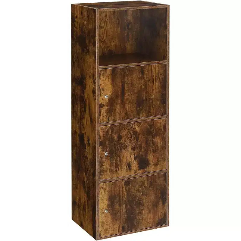 Armoires de rangement utilitaires en plastique de 45 po H x 90 po L avec 3 portes et 2 étagères