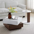 GDFStudio Upatoi C-Shaped Manufactured Wood End Table