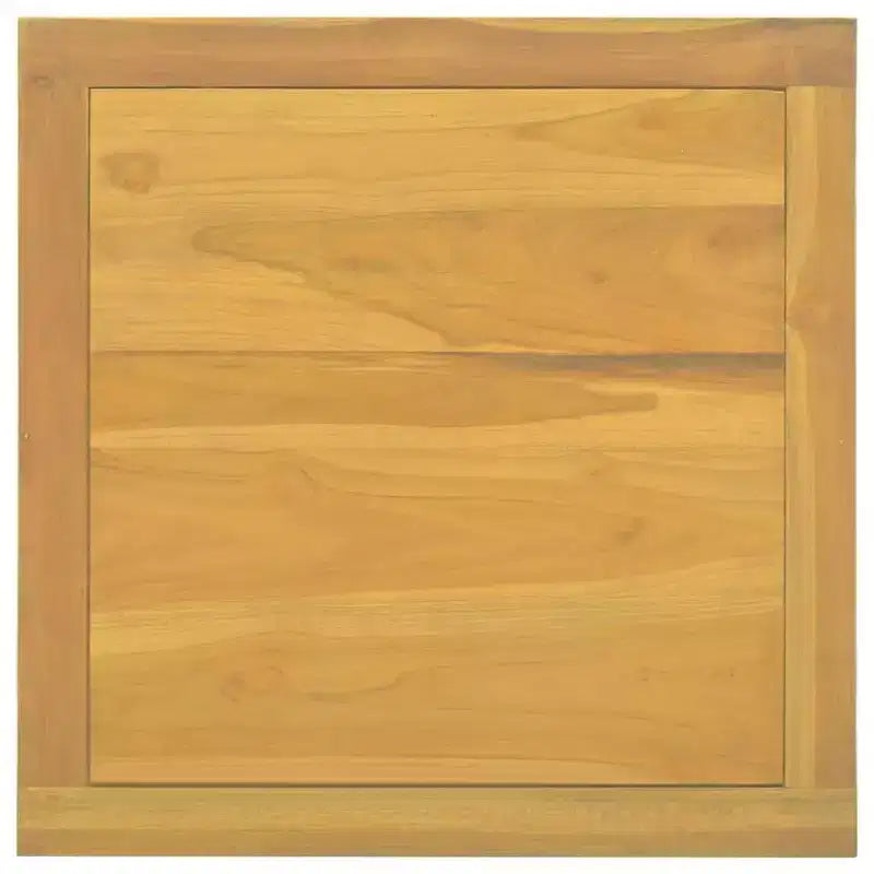 Table basse 23.6x23.6x15.7 Bois massif Teck