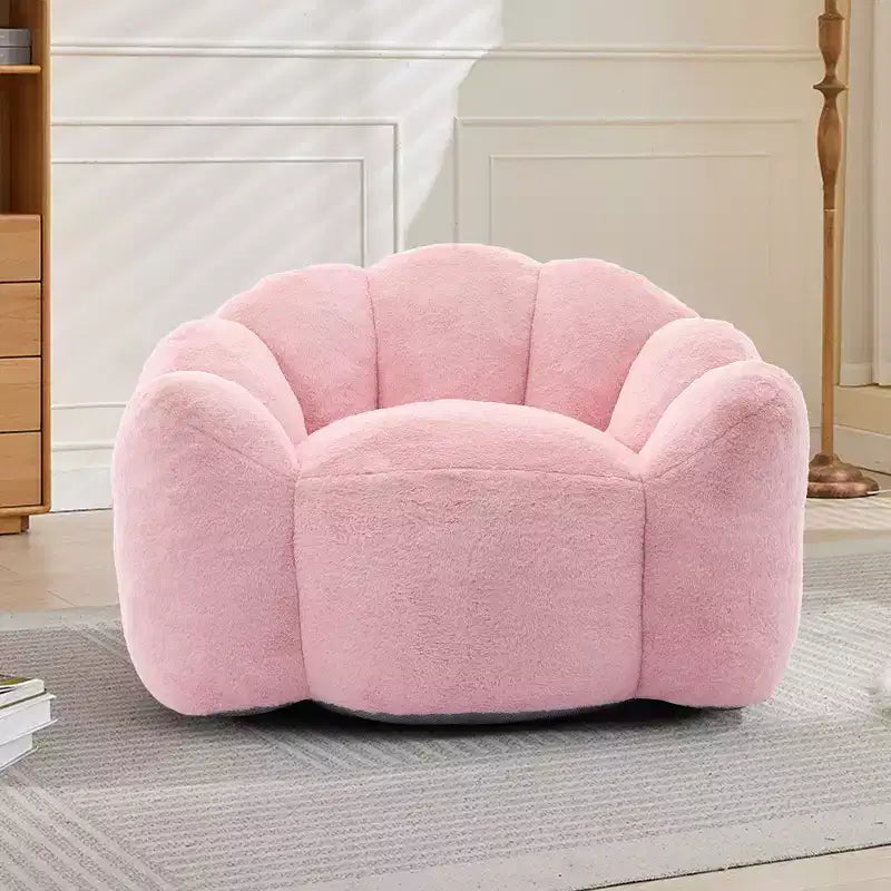 Fauteuil canapé en peluche surdimensionné "Modern Relax" avec accoudoir, canapé simple à assise profonde pour salon, appartement, chambre d'amis