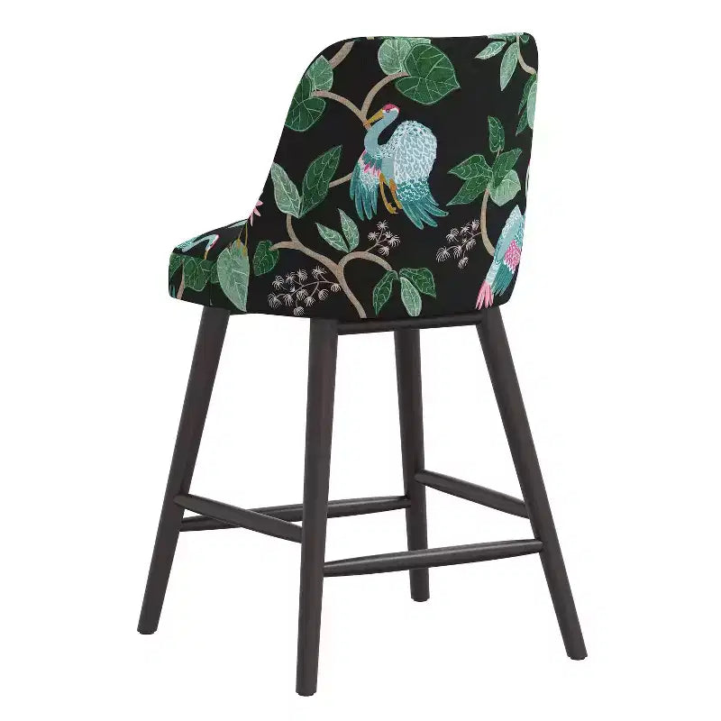 Tabouret de comptoir à motif
