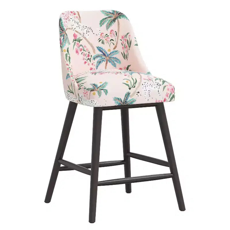 Tabouret de comptoir à motif