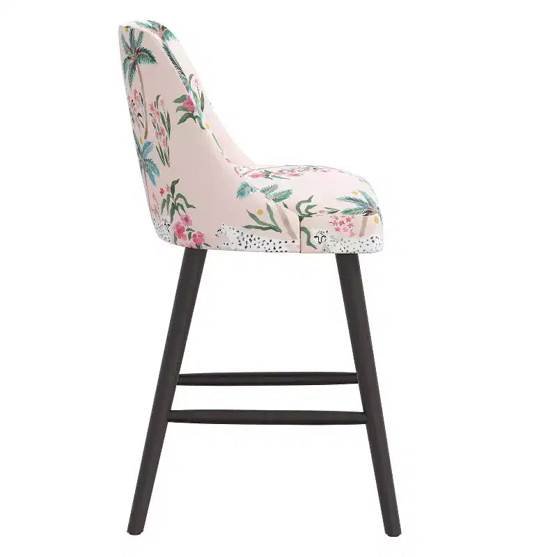 Tabouret de comptoir à motif