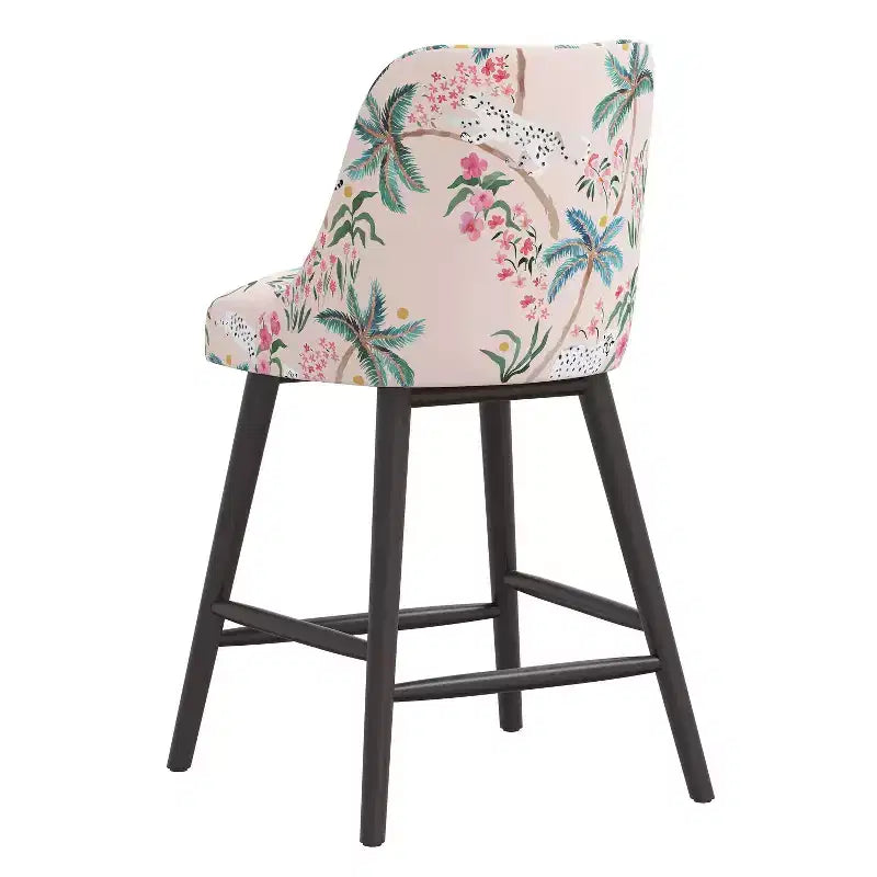 Tabouret de comptoir à motif