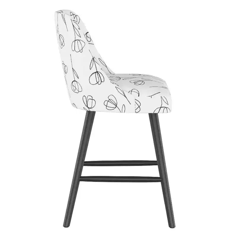 Tabouret de comptoir à motif