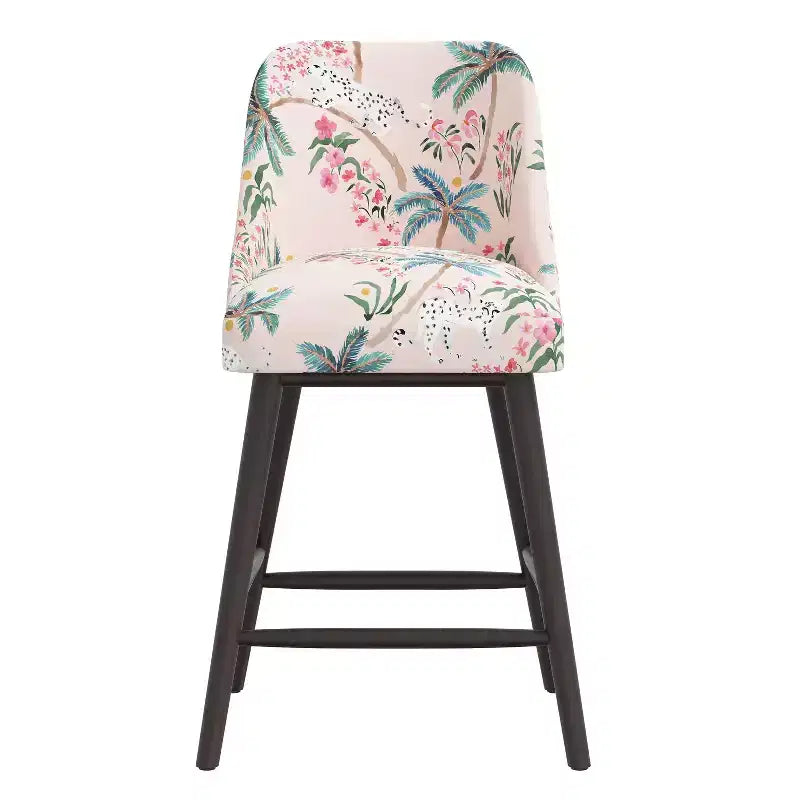Tabouret de comptoir à motif